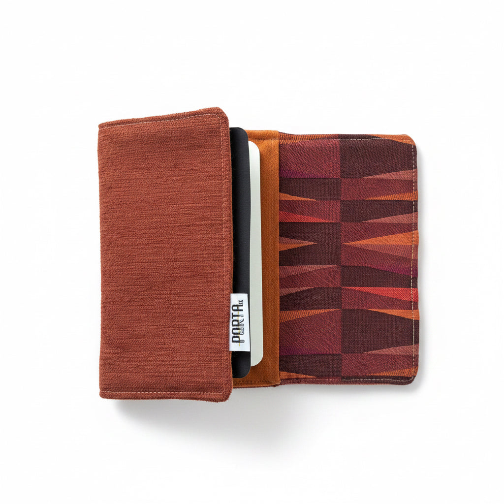 PORTA Trifold Fabric Journal
