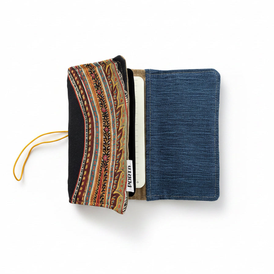 PORTA Trifold Fabric Journal