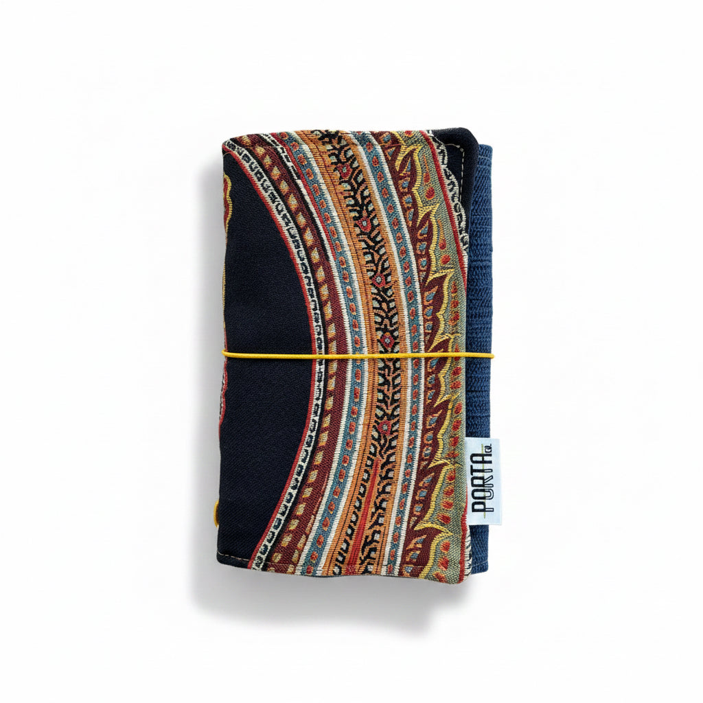 PORTA Trifold Fabric Journal